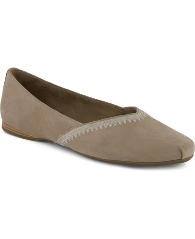 Toms Women's Gemma Ballet Flats In Sand