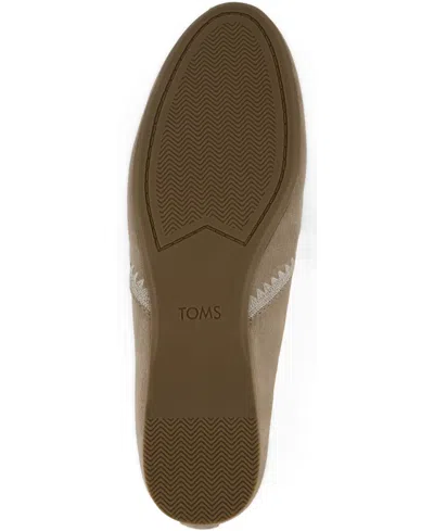 Toms Women's Gemma Ballet Flats In Sand