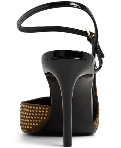 Aldo Women's Kymmberly Asymmetric Ankle-strap High-heel Pumps In Multi