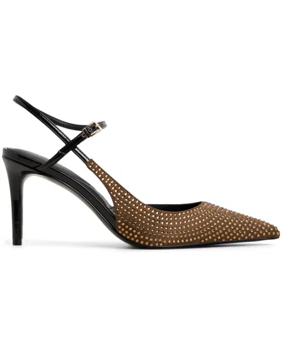 Aldo Women's Kymmberly Asymmetric Ankle-strap High-heel Pumps In Multi