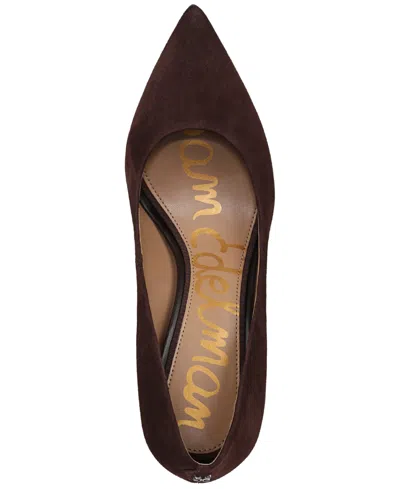 Sam Edelman Women's Hazel Pumps In Brown
