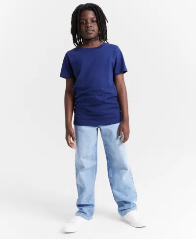 Epic Threads Little And Big Boys Solid T-shirt, Created For Macy's In Blue