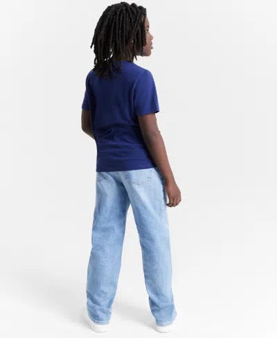 Epic Threads Little And Big Boys Solid T-shirt, Created For Macy's In Blue