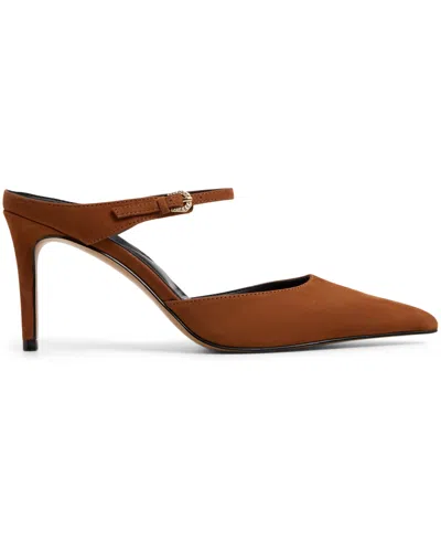 Aldo Women's Sidnney Two-piece Pointed Toe High Heel Pumps In Brown