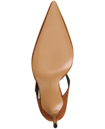 Aldo Women's Sidnney Two-piece Pointed Toe High Heel Pumps In Brown