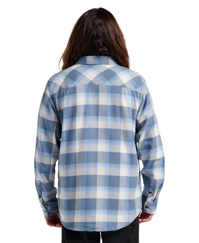 Quiksilver Men's Penmar Check Flannel Shirt In Blue
