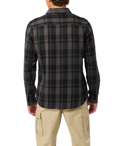 O'neill Men's Original Clashed Flannel Shirt In Black