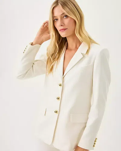 Lilly Pulitzer Amryn Blazer In Neutral