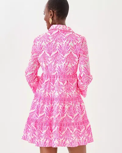 Lilly Pulitzer Angie Shirtdress In Pink