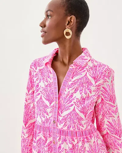 Lilly Pulitzer Angie Shirtdress In Pink