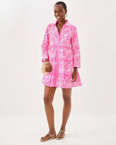 Lilly Pulitzer Angie Shirtdress In Pink