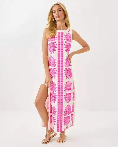 Lilly Pulitzer Eleanora Maxi Shift Romper In Multi