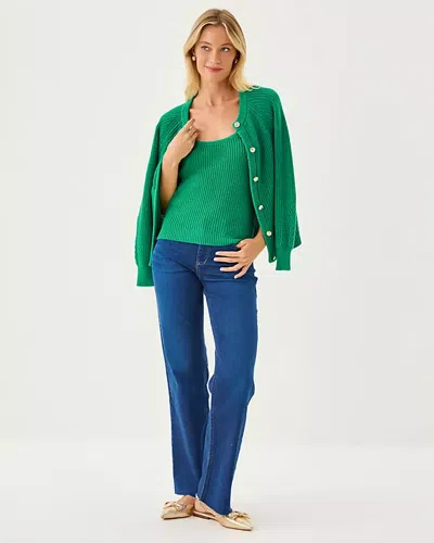 Lilly Pulitzer Bristow Sweater Tank In Green