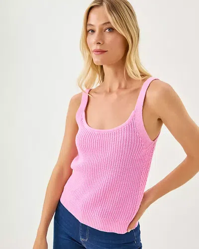 Lilly Pulitzer Bristow Sweater Tank In Pink
