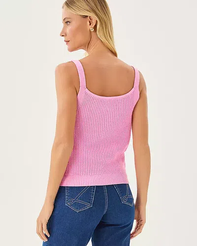 Lilly Pulitzer Bristow Sweater Tank In Pink