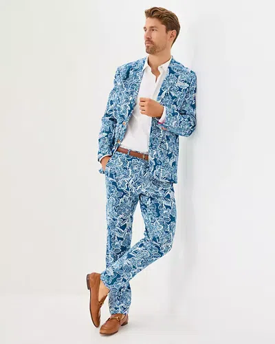 Lilly Pulitzer Men's Stuff Flagler Blazer In Blue