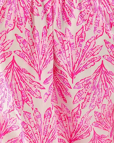 Lilly Pulitzer Aldina Button Down Top In Pink