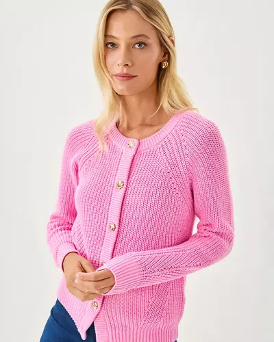 Lilly Pulitzer Bristow Cardigan In Pink