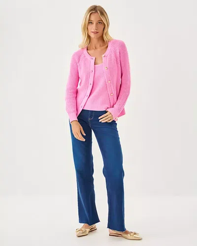 Lilly Pulitzer Bristow Cardigan In Pink