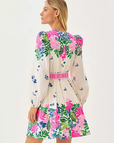 Lilly Pulitzer Chyanna V-neck Dress In Neutral