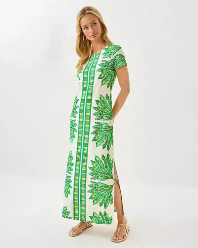 Lilly Pulitzer Upf 50+ Chillylilly Kaden Maxi Dress In Green