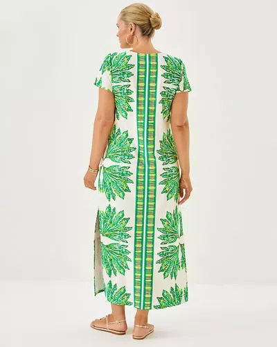 Lilly Pulitzer Upf 50+ Chillylilly Kaden Maxi Dress In Green