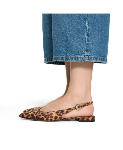 Aldo Women's Kristell Slingback Flats In Animal Print