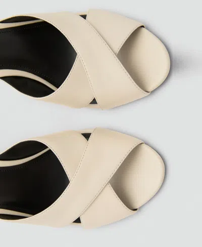 Mango Sandales Écru - Femme - 42 -  In Neutral