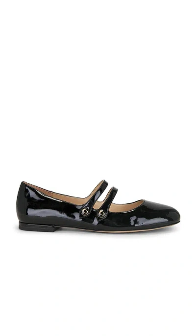 Coach New York Black Leather Winley Ballerinas