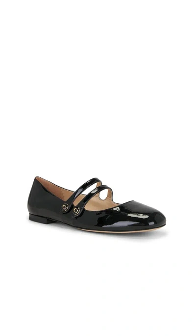 Coach New York Black Leather Winley Ballerinas