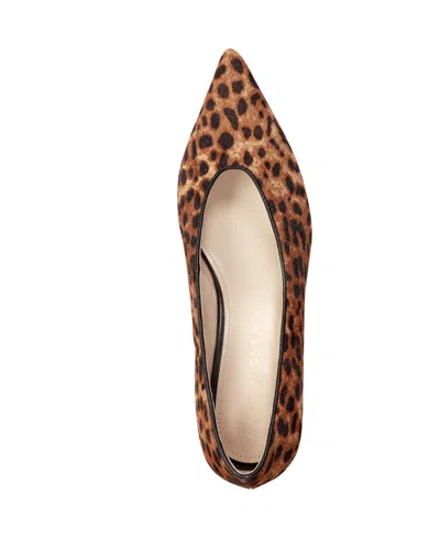Marc Fisher Ltd Women's Cecile Kitten Heel Pumps In Animal Print