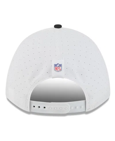 New Era Men's White/black Atlanta Falcons 2025 Nfl Training Camp A-frame 9forty Adjustable Hat In White