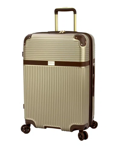 London Fog Brentwood Iv 25" Expandable Spinner Hardside In Brown