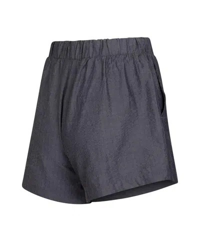 Concepts Sport Women's 2-pack Charcoal Detroit Lions Stripes And Solids Boxer Shorts Set In Black