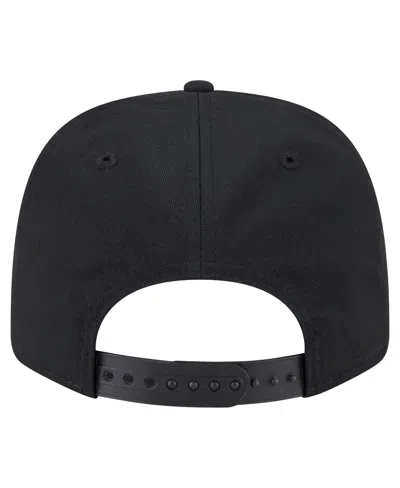 New Era Men's Black Pittsburgh Pirates Circle Patch 9seventy Stretch Snap Hat In Black