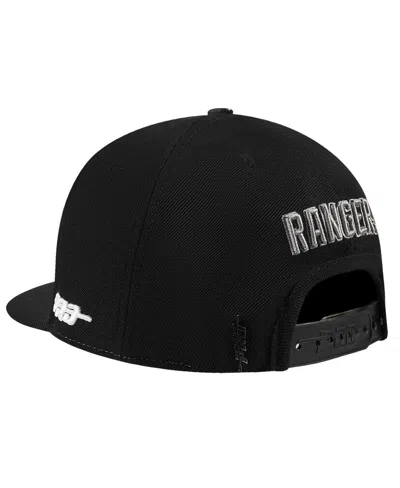 Pro Standard Cream New York Rangers French Terry Snapback Hat In Multi