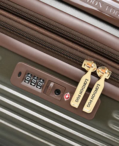 London Fog Brentwood Iv 20" Expandable Spinner Carry-on Hardside