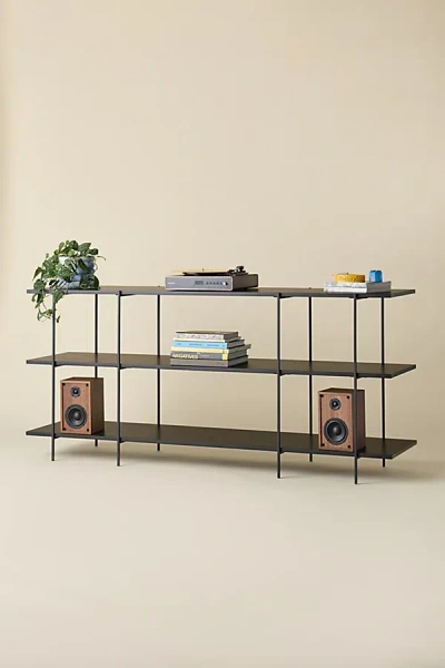 Urban Outfitters Diana 3-tier Storage Console In Black At  In Brown