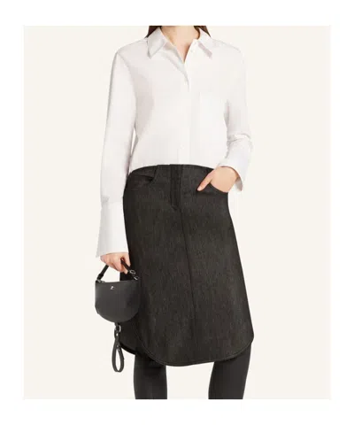 Courrèges Button-up Shirt In White
