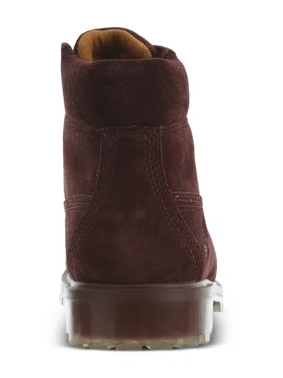 Timberland 6 Inch "dark Red" Boots In Red