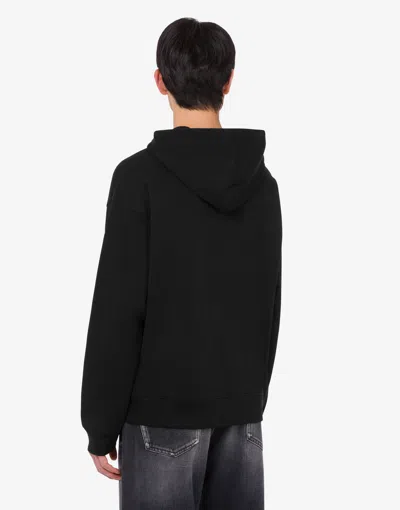 Moschino Couture Man Sweatshirt Black Size Xl Cotton