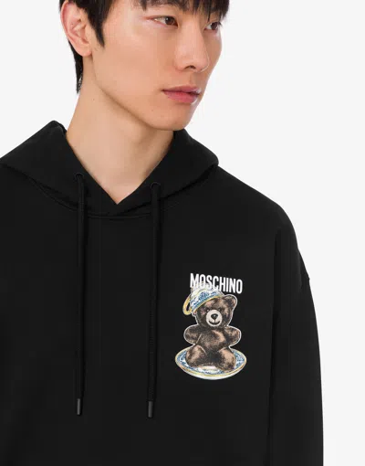 Moschino Couture Man Sweatshirt Black Size Xl Cotton