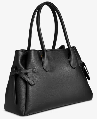 Style & Co Large Soft Satchel Bag, Macy's Exclusive In Black