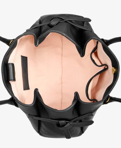 Style & Co Large Soft Satchel Bag, Macy's Exclusive In Black