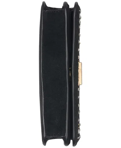 Karl Lagerfeld Kosette Mini Suede Shoulder Bag In Multi