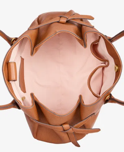 Style & Co Large Soft Satchel Bag, Macy's Exclusive In Brown