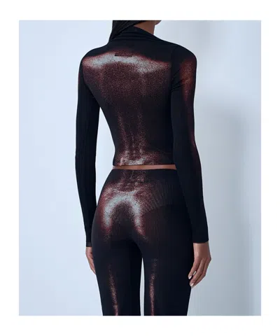 Jean Paul Gaultier Logo T-shirt In Brown