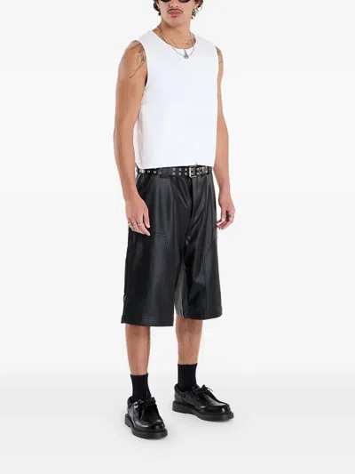 Puma Zip-front Mesh-insert Vest In White