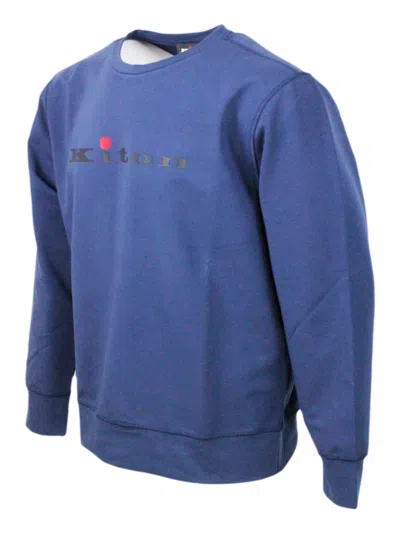 Kiton Sweaters In Blue