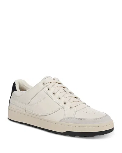 Vince Wilder Court Leather Sneaker In Gray